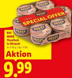 Lidl Rio mare thunfisch in olivenöl Angebot