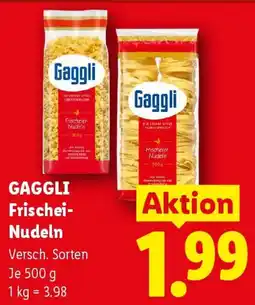 Lidl Gaggli Frischeier Nudeln Angebot