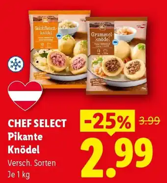 Lidl Chef select Pikante Knödel Angebot
