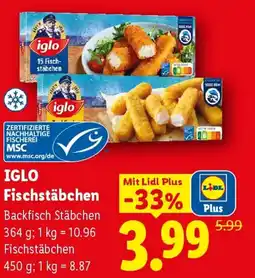Lidl Iglo Fischstäbchen Angebot