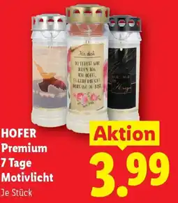 Lidl Hofer premium 7 tage motivlicht Angebot