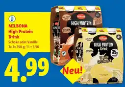Lidl Milbona high protein drink Angebot
