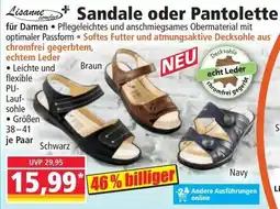 Norma Sandale oder Pantolette für Damen Angebot