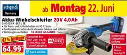 Norma Akku-Winkelschleifer Angebot