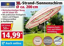 Norma XL-Strand-/Sonnenschirm Angebot