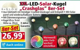 Norma XXL-LED-Solar-Kugel Crashglas Angebot