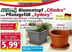 Norma Blumentopf Cilindro oder Pflanzgefäß Sydney Angebot
