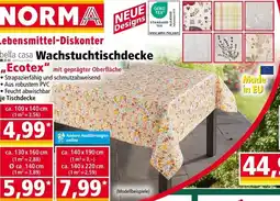 Norma Norma Lebensmittel-Diskonter Wachstuchtischdecke Ecotex Angebot