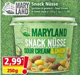 Norma Maryland snack nüsse Angebot