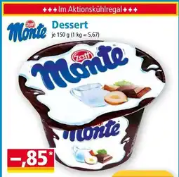 Norma Monte Dessert Angebot