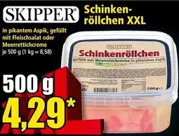 Norma Schinken-röllchen XXL Angebot