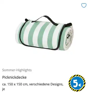 Picknickdecke