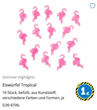 Eiswürfel tropical
