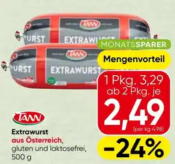 Spar Extrawurst Angebot