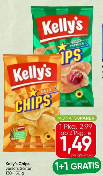 Spar Kelly's chips Angebot