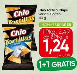 Spar Chio tortilla chips Angebot