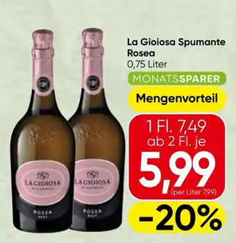 Spar La gioiosa spumante rosea Angebot