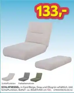 Möbelix Schlafsessel Angebot