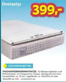 Möbelix Taschenfederkernmatratze Angebot