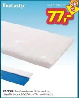 Möbelix Topper Angebot