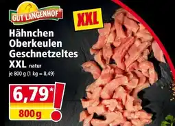 Norma Hähnchen Oberkeulen Geschnetzeltes XXL natur Angebot