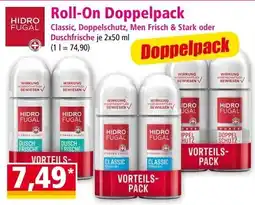 Norma Roll-On Doppelpack Classic, Doppelschutz, Men Frisch & Stark oder Duschfrische Angebot