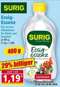 Norma Essig- Essenz Angebot