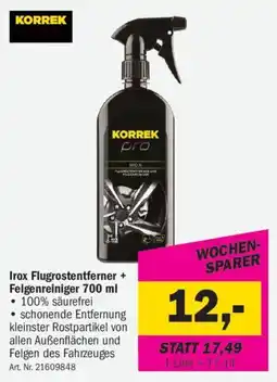 Forstinger Irox Flugrostentferner + Felgenreiniger Angebot