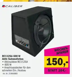 Forstinger BC112SA 600 W Aktiv Subwooferbox Angebot