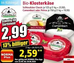 Norma Bio-Klosterkäse Angebot