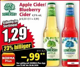 Norma Apple Cider/ Blueberry Cider Angebot