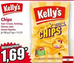 Norma Kelly's Chips Sour Cream, Ketchup, Cheese oder Sweet Paprika Angebot