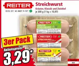Norma Streichwurst Kräuter, Klassik und Zwiebel Angebot