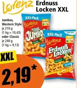Norma Erdnuss Locken XXL Jumbo western style oder classic Angebot