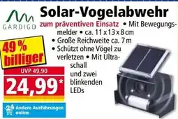 Norma Solar-Vogelabwehr zum präventiven Einsatz Angebot