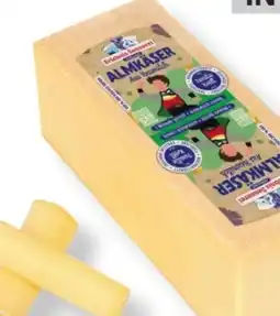 MPreis Erlebnis Sennerei Zillertal Almkäse Angebot
