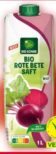 Norma Bio Sonne Bio-Rote Bete Saft Angebot