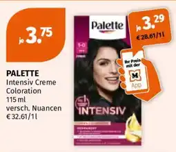 Müller PALETTE Intensiv Creme Coloration Angebot