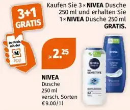 Müller NIVEA Dusche Angebot