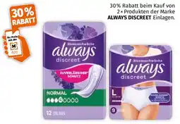 Müller Always discreet Angebot