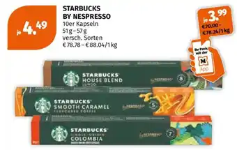 Müller Starbucks by nespresso Angebot
