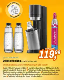 Expert Sockstream wassersprudler duo vorteilspack titan Angebot