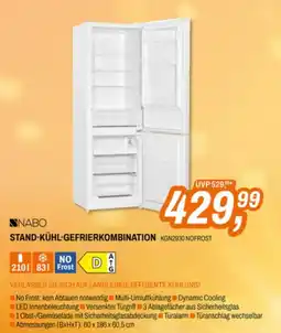 Expert Nabo stand-kühl-gefrierkombination kgn2930 nofrost Angebot