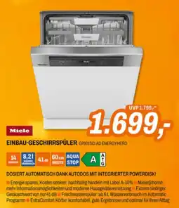Expert Einbau-geschirrspüler g7601sci ad energyhero Angebot