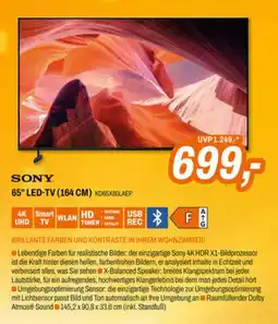 Expert Sony 65" led-tv (164 cm) kd65x80laep Angebot