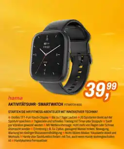 Expert Hama aktivitätsuhr-smartwatch fitwatch 4000 Angebot
