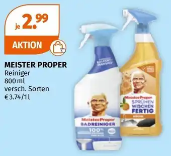 Müller Meister proper reiniger Angebot