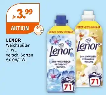 Lenor weichspüler