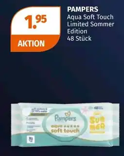 Müller Pampers Aqua Soft Touch Limited Sommer Edition Angebot