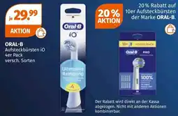 Müller Oral-B Aufsteckbürsten iO Angebot